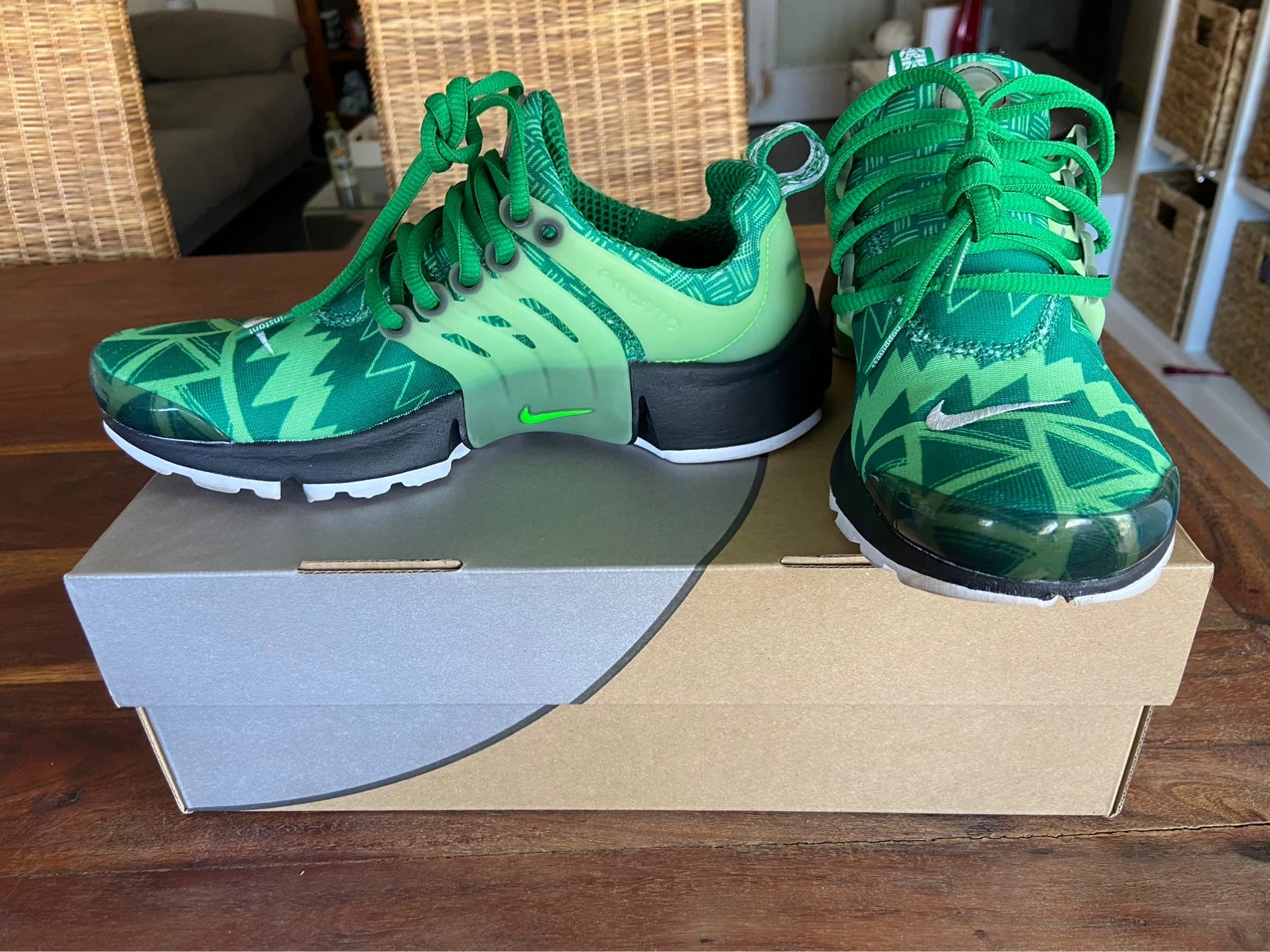 Nike air presto grün shop