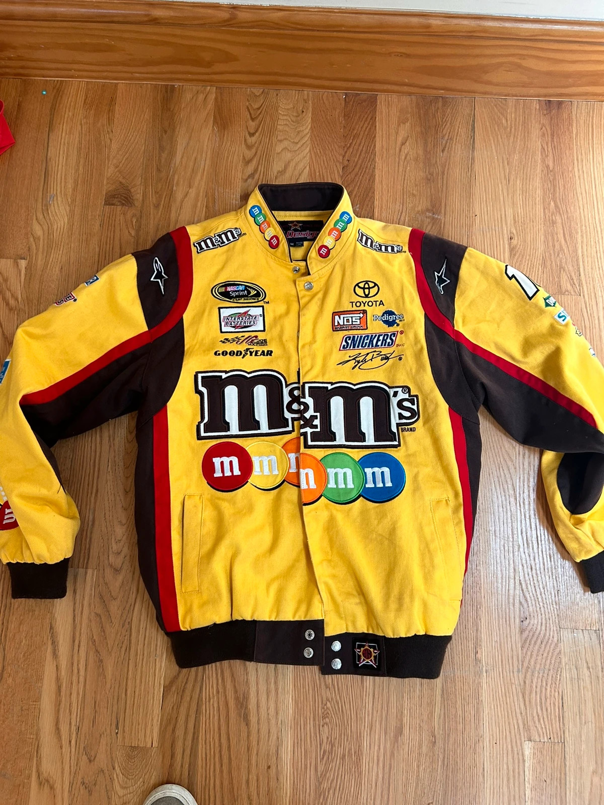 m m vintage racer nascar jacket kyle busch chase authentics Vinted