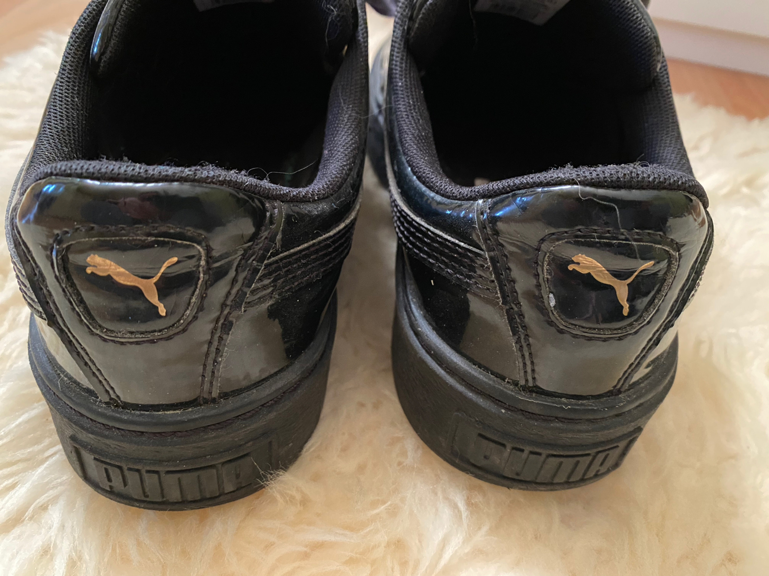 Puma heart noir discount vernis