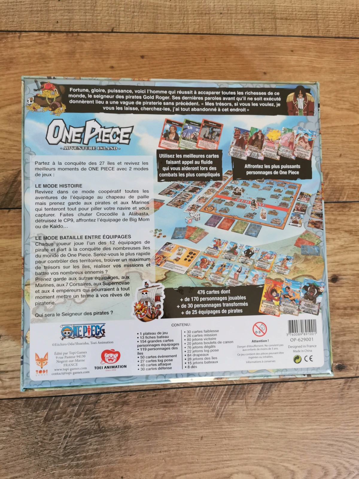 Acheter One Piece - Adventure Island - Le Jeu de Plateau - Jeux de