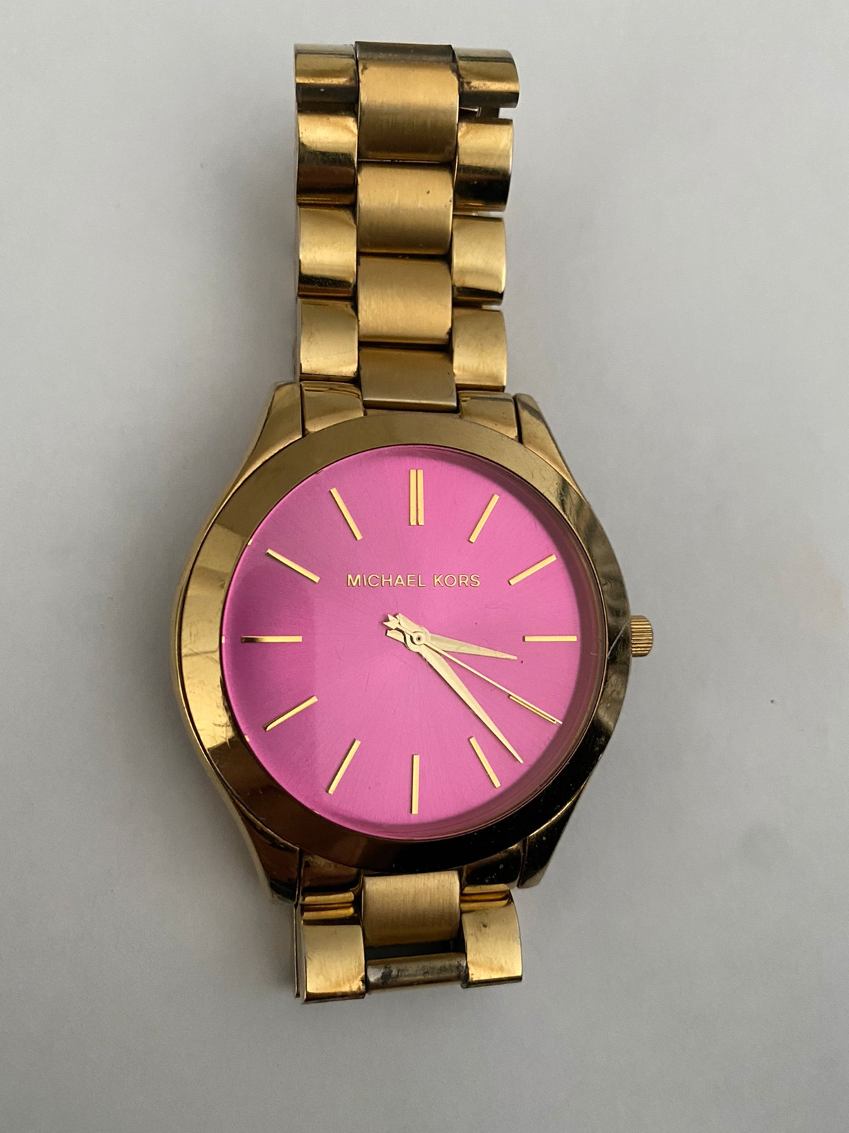 Michael kors store uhr gold pink