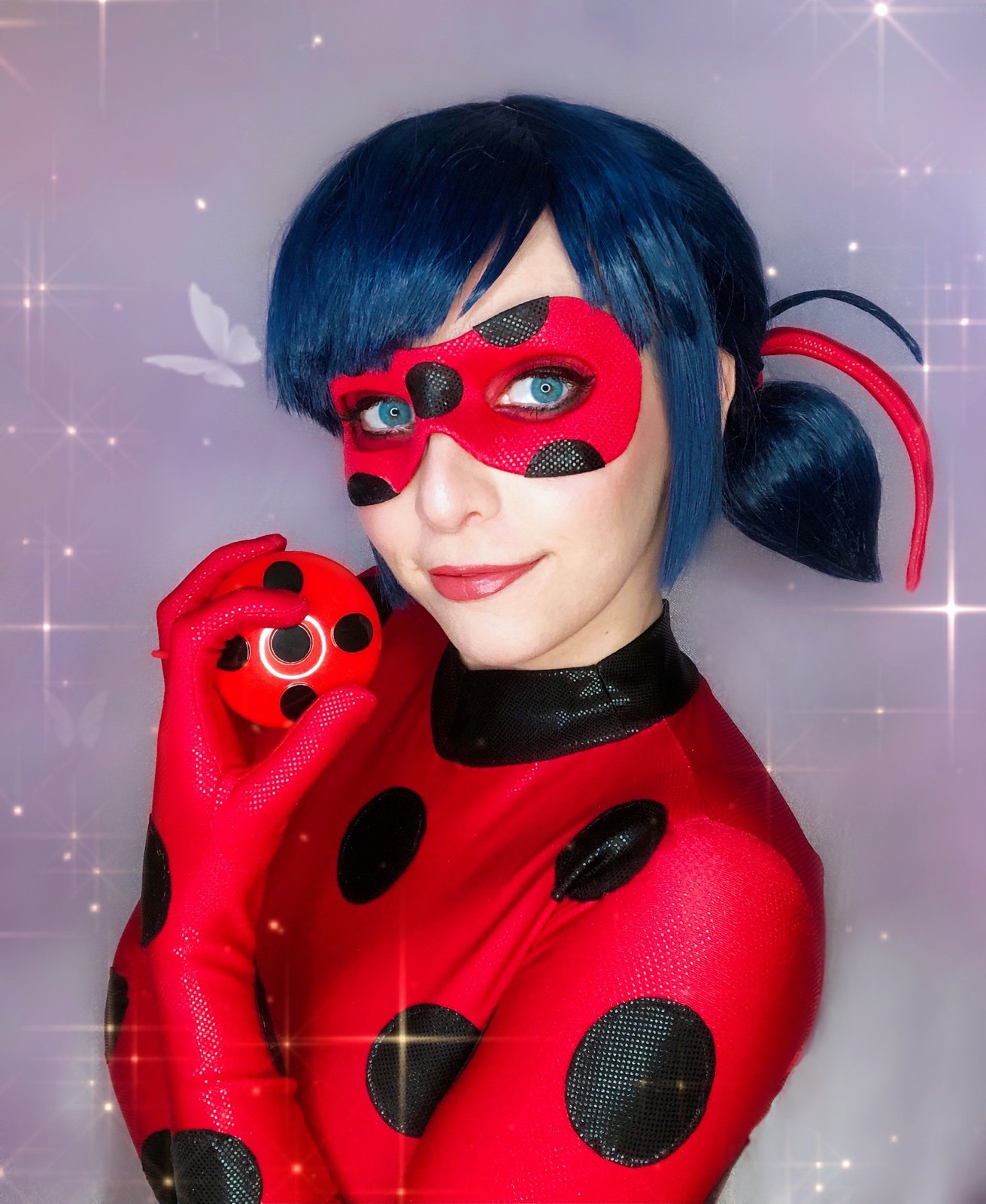 Miraculous Ladybug Girls Cosplay Jumpsuit Gloves And Mask 3 Piece Costume  Set Toddler : Target