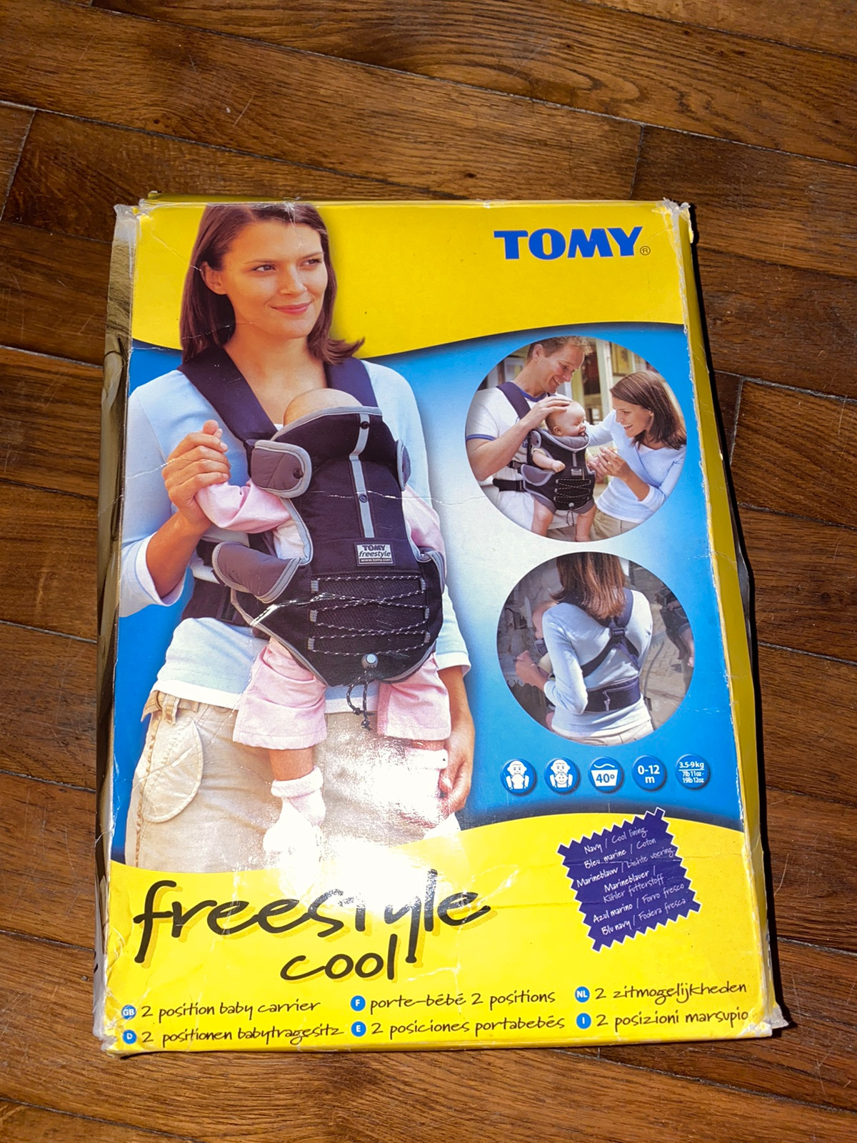 Porte bébé discount freestyle cool tomy