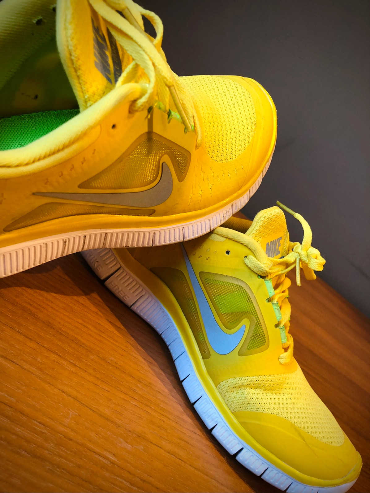 Nike Free Run 5.0 3V Amarillas Vinted