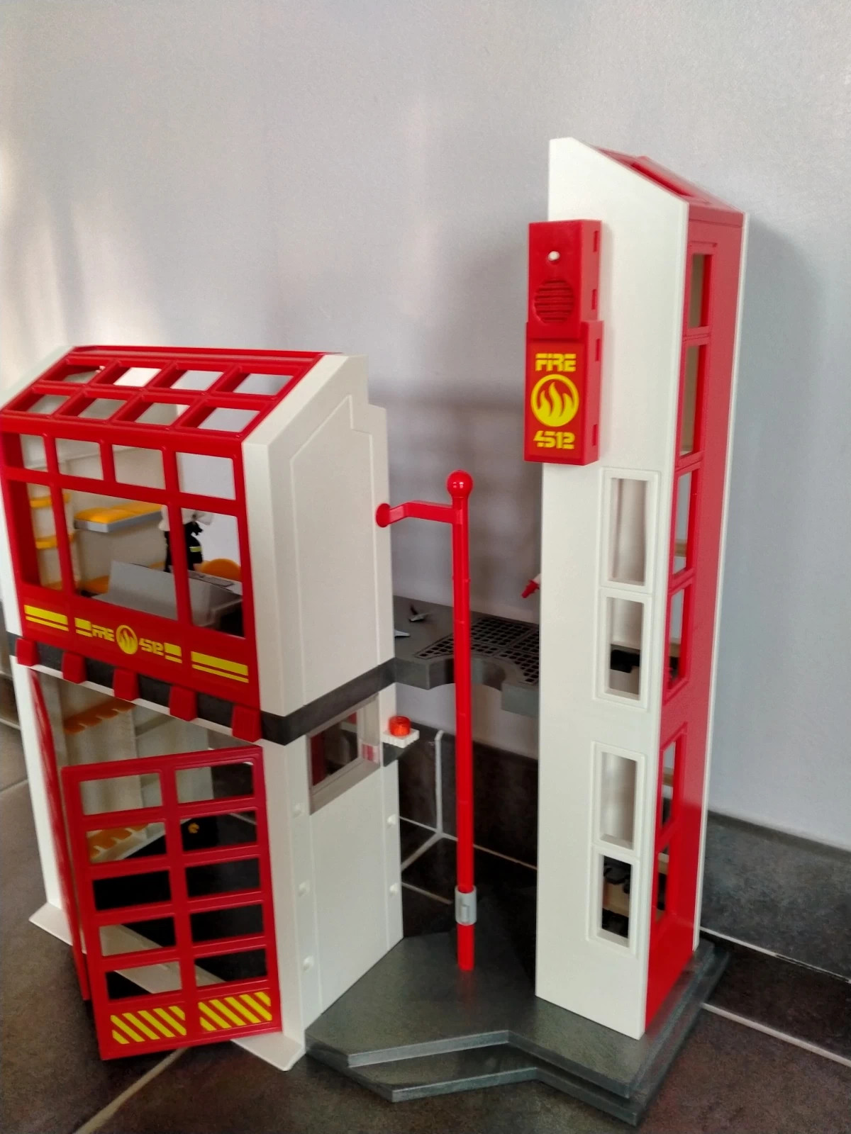 Playmobil - 5361 - Jeu De Construction - Caserne Des Pompiers