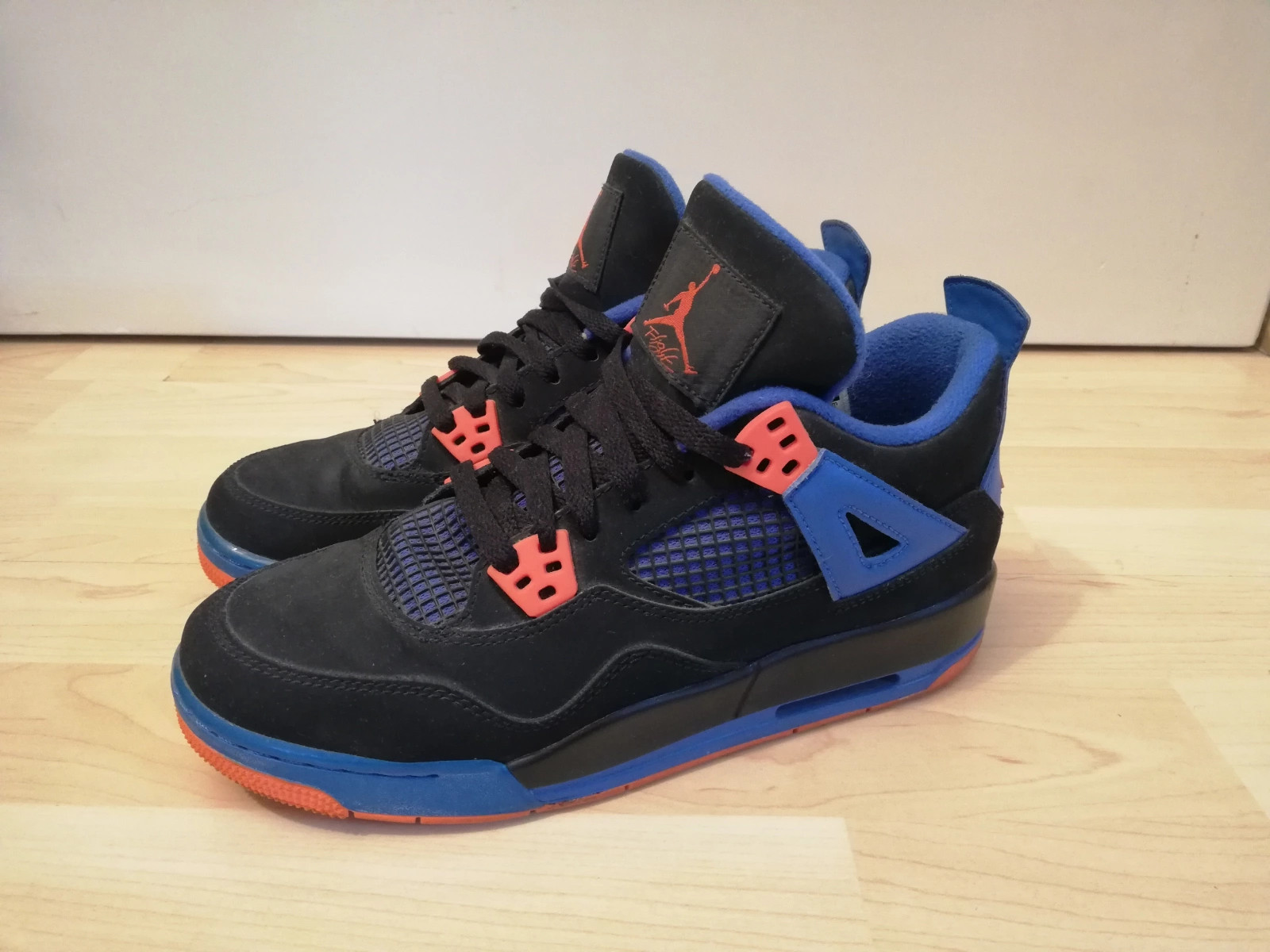 Nike Air Jordan 4 Cavs sneaker Schuhe GS schwarz blau orange Vinted