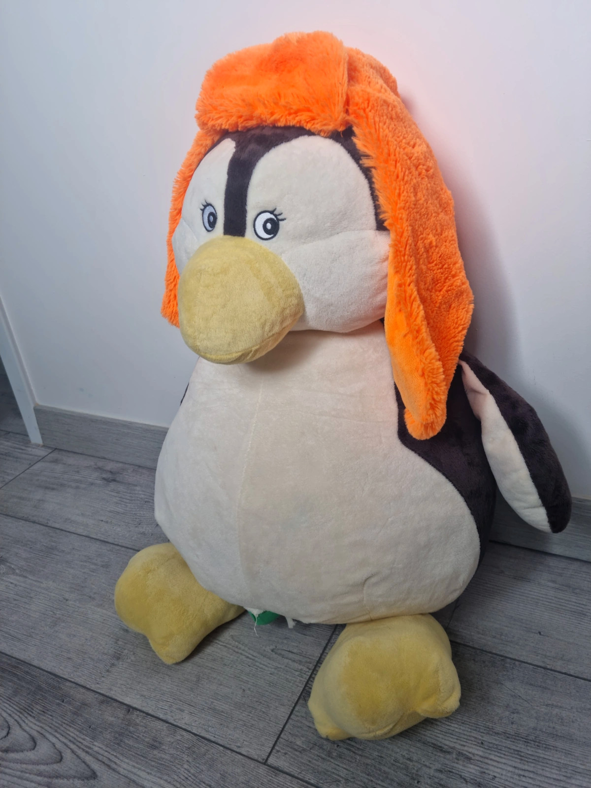 Grosse Peluche Pingouin