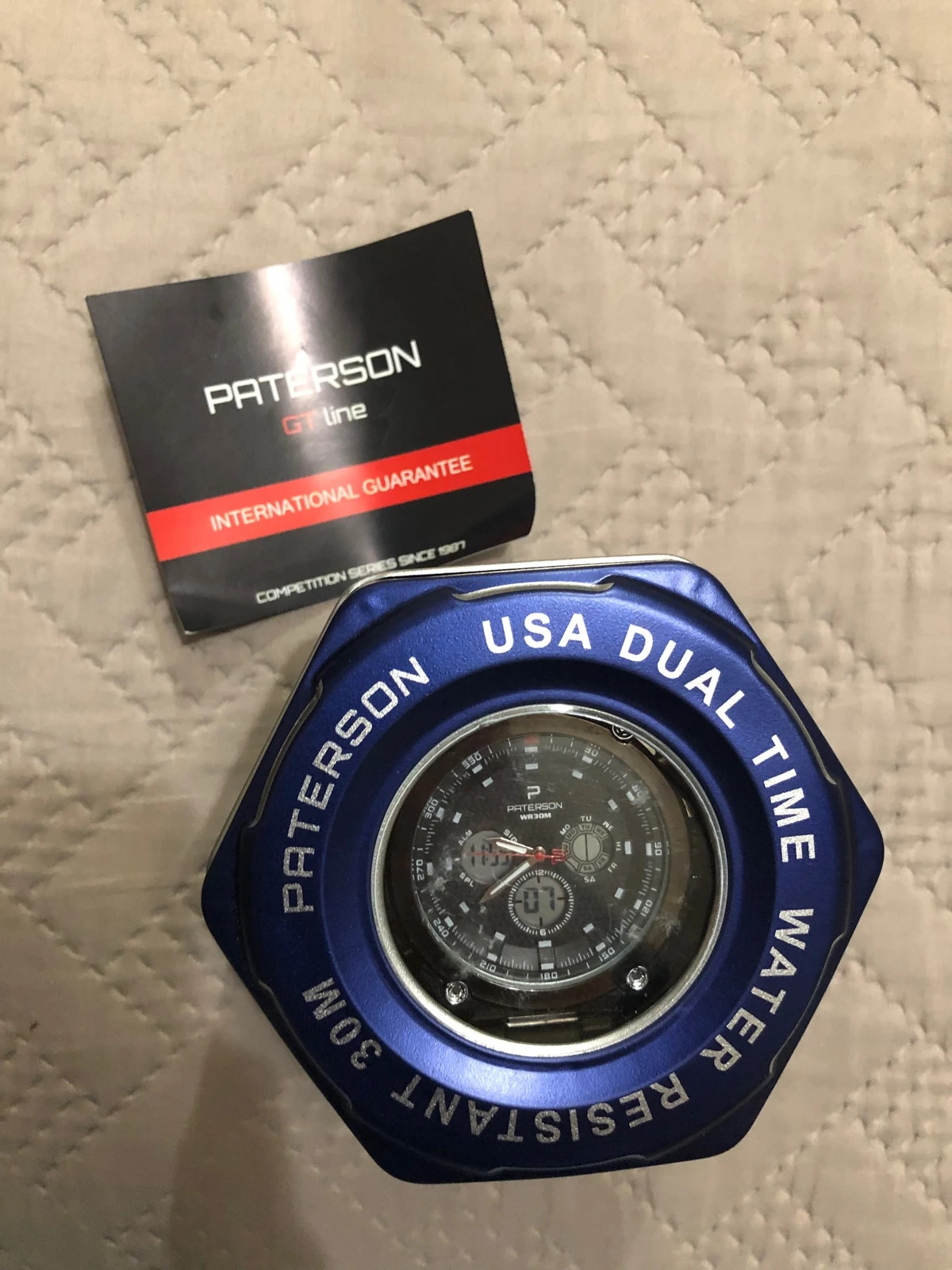 Orologio paterson deals dual time