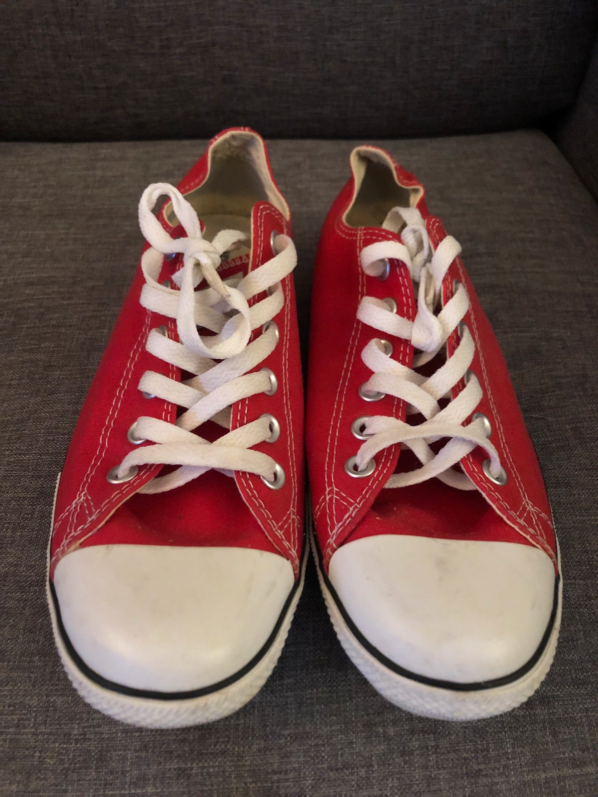 converse semelle fine rouge