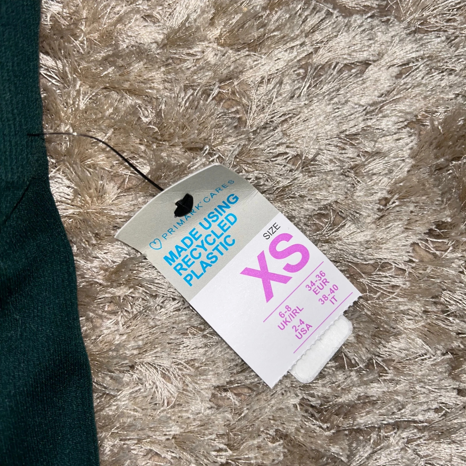 Primark green seamless gym leggings