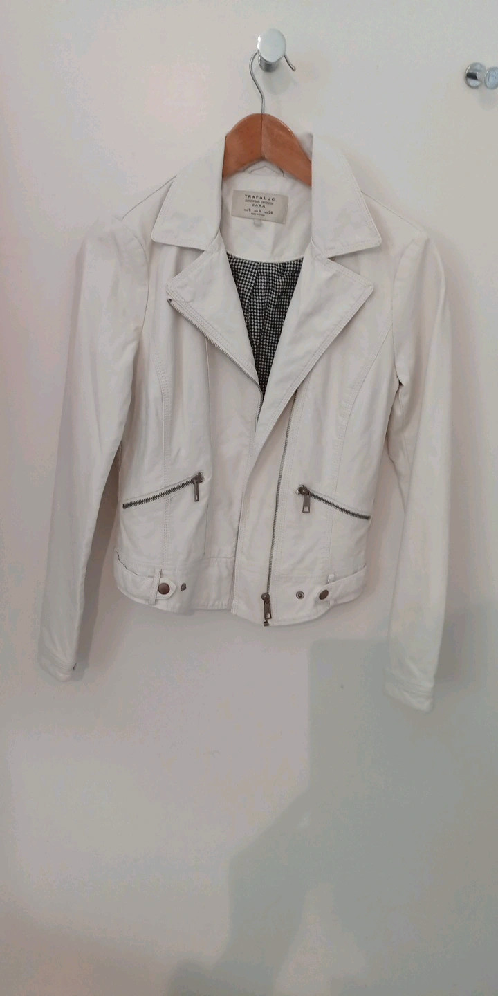 Veste simili cuir femme Zara