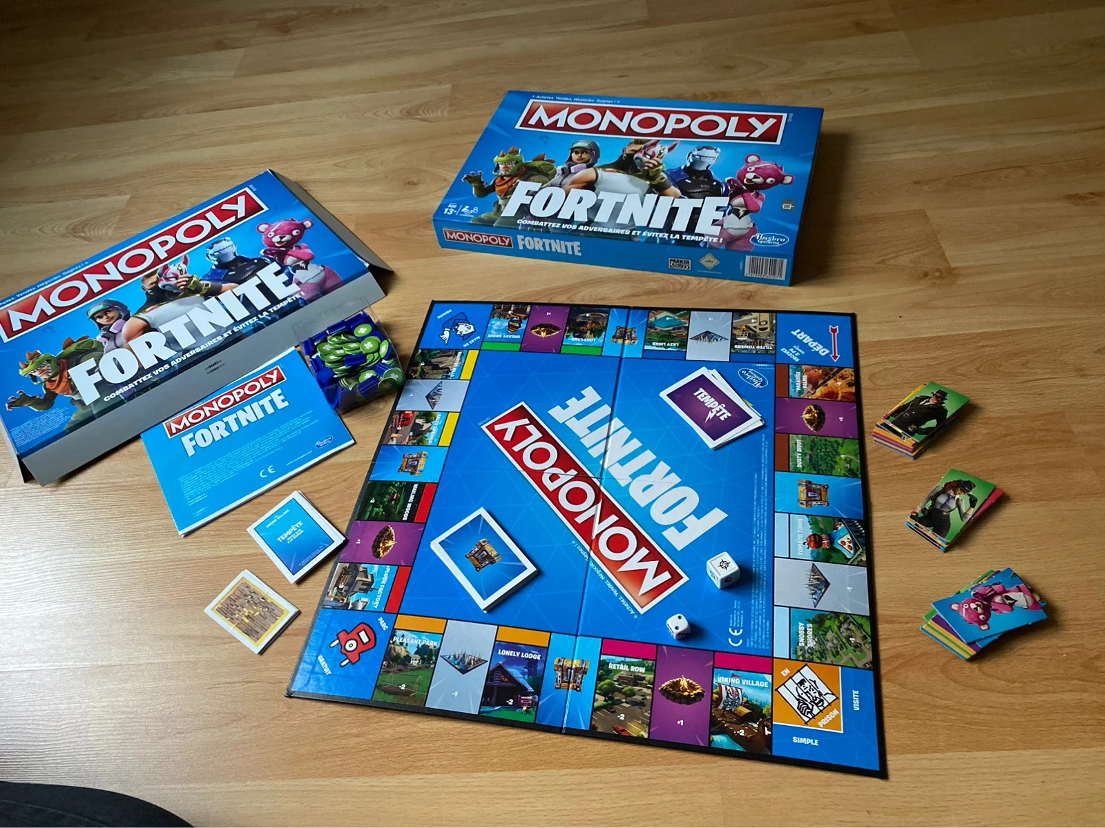 Fortnite - monopoly, jeux de societe