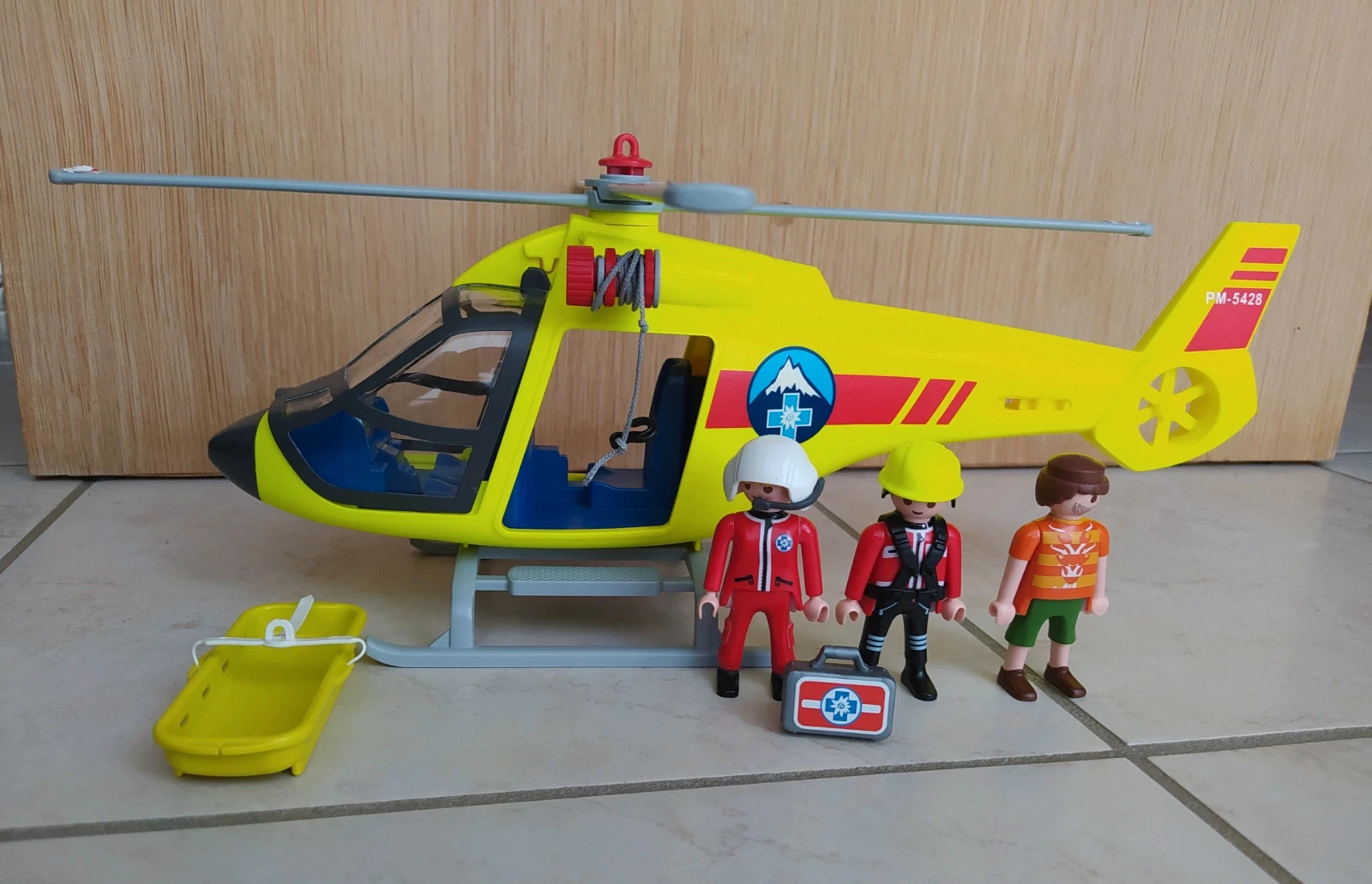 Playmobil - Hélicoptère de secours en montagne