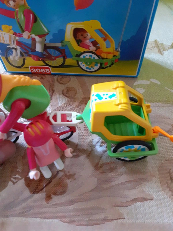 Playmobil - Vélo et remorque - 3068