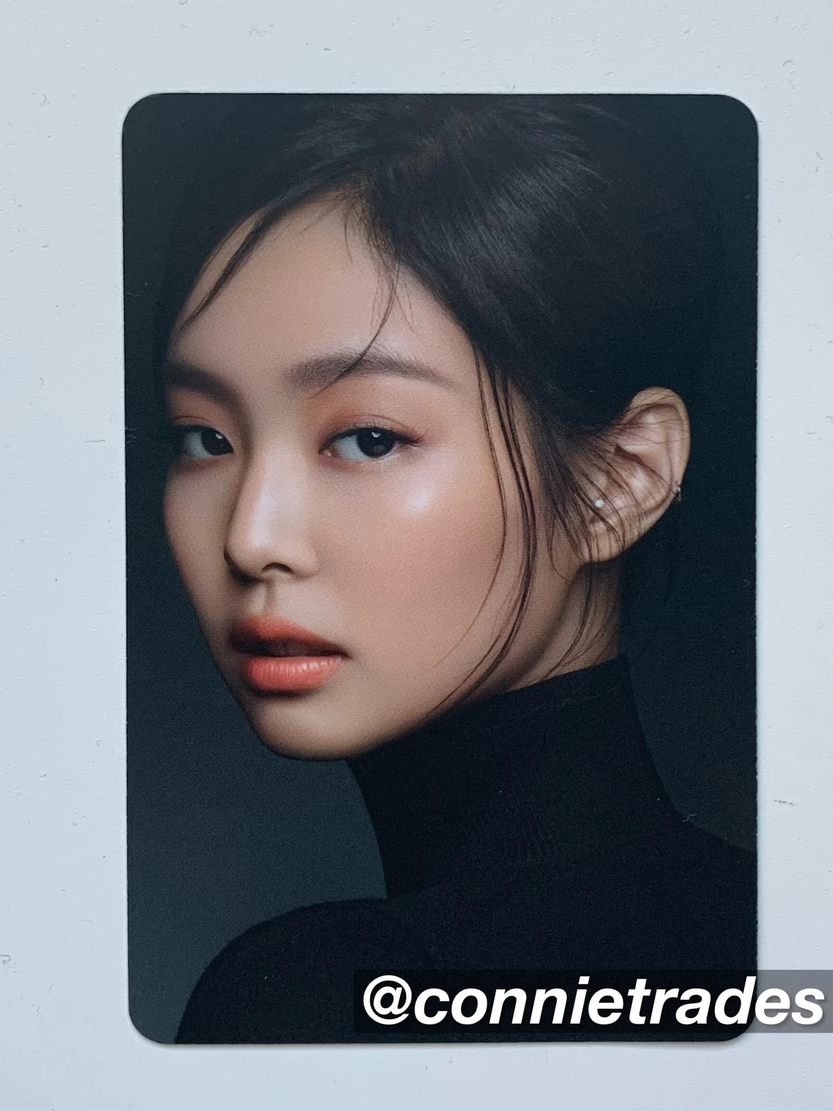 RARE Blackpink Jennie Kim Hera Black Photocard | Vinted