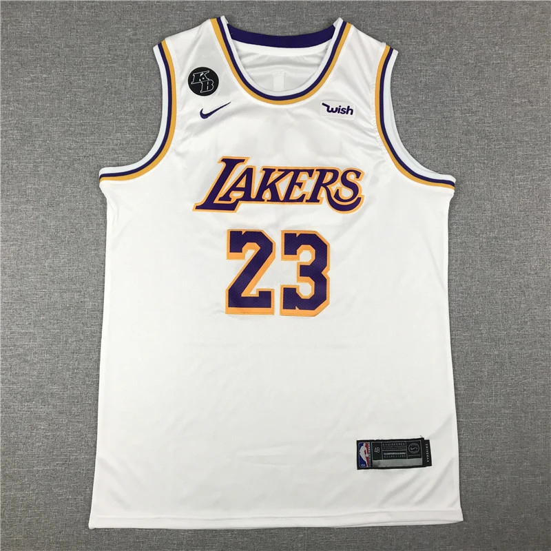 Nike Nba Lakers LeBron James White jersey No.23 Vinted
