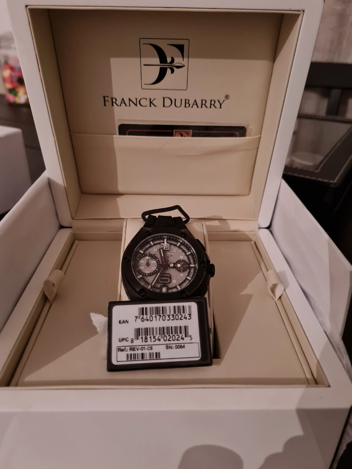 Montre luxe Franck Dubarry Vinted