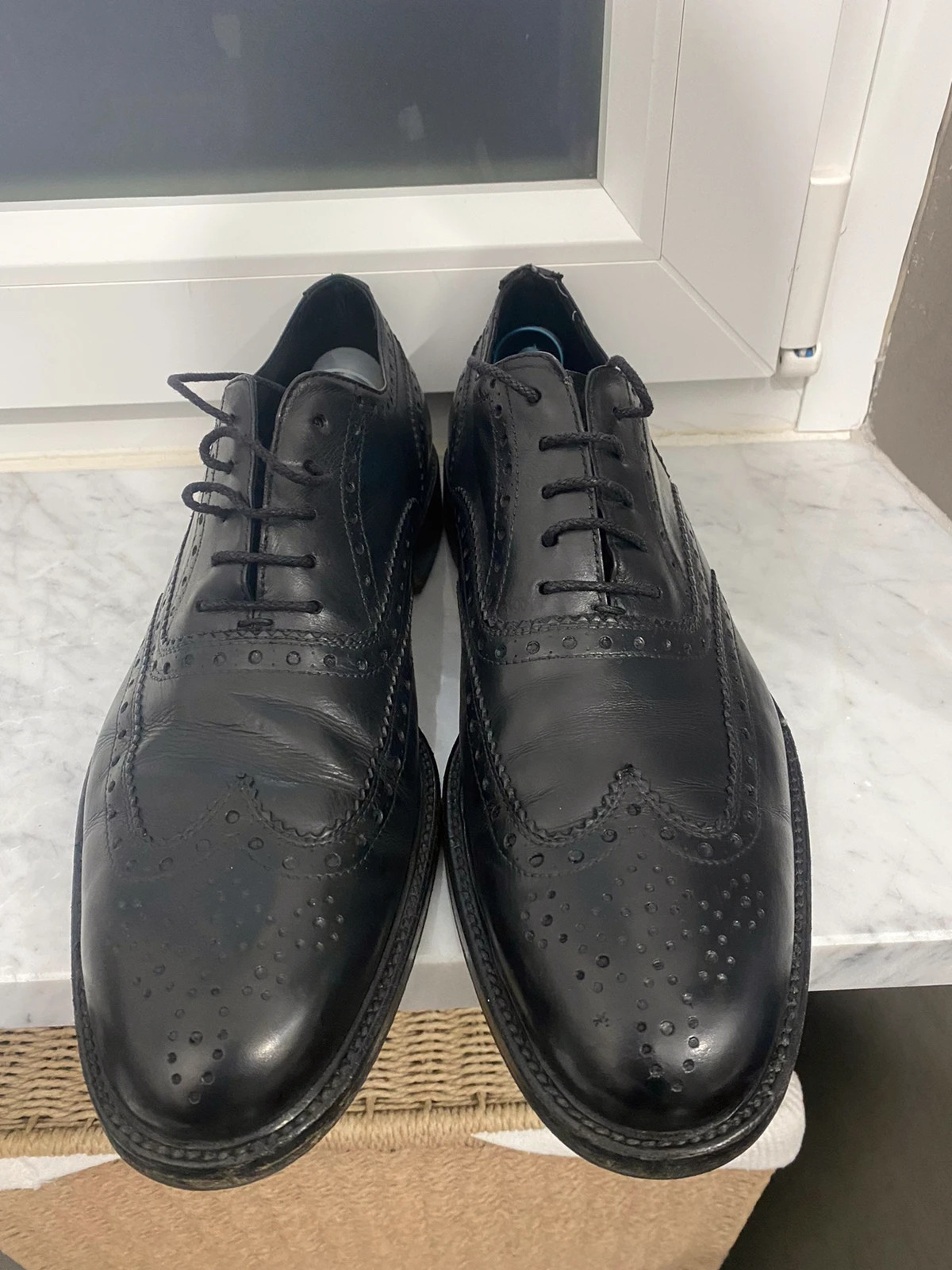 Campanile scarpe classiche in pelle nera Vinted