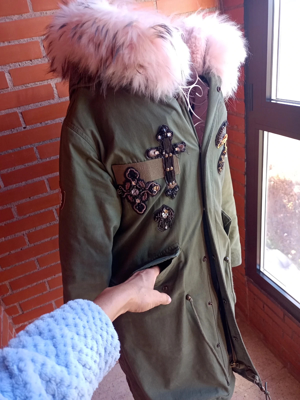 Miss cheap furs parka