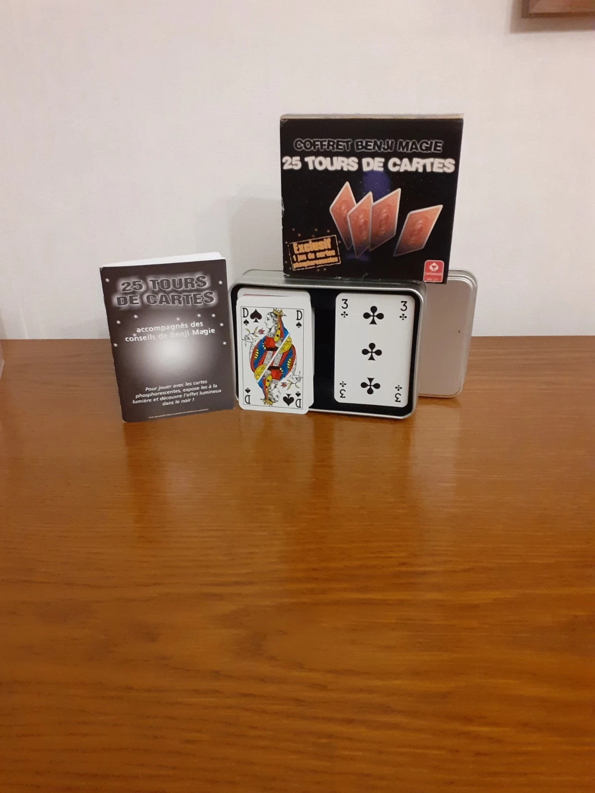 Coffret de magie 25 tours de cartes