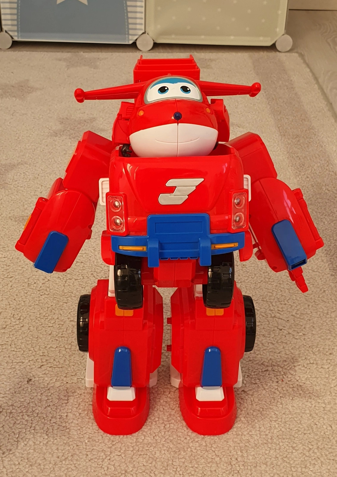 Super wings transformable Jett super robot Vinted
