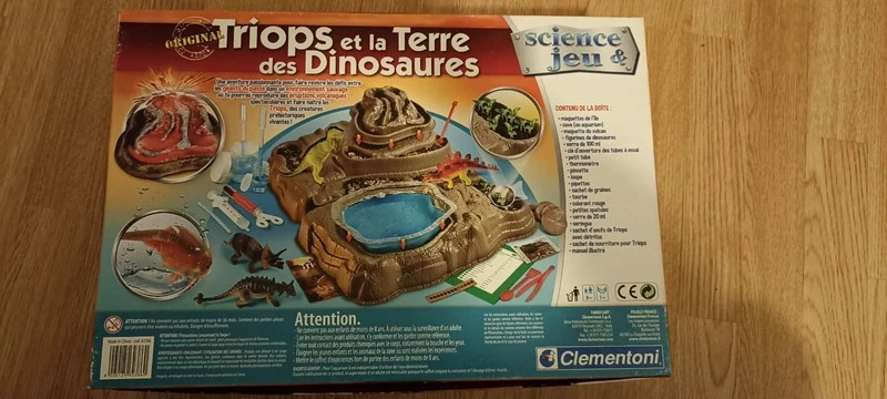 Triops et la Terre des Dinosaures de Clementoni