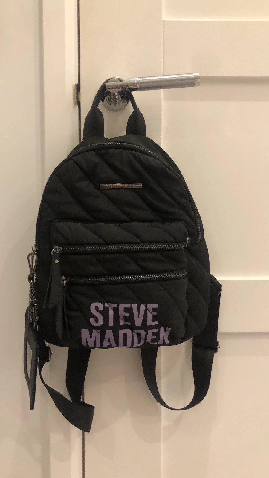 Steve madden clearance mini black backpack