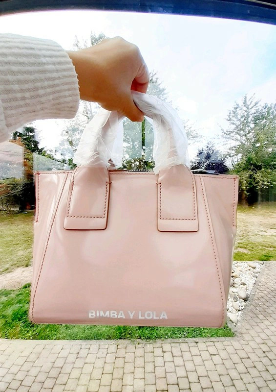 Sac cuir rose Bimba Y Lola