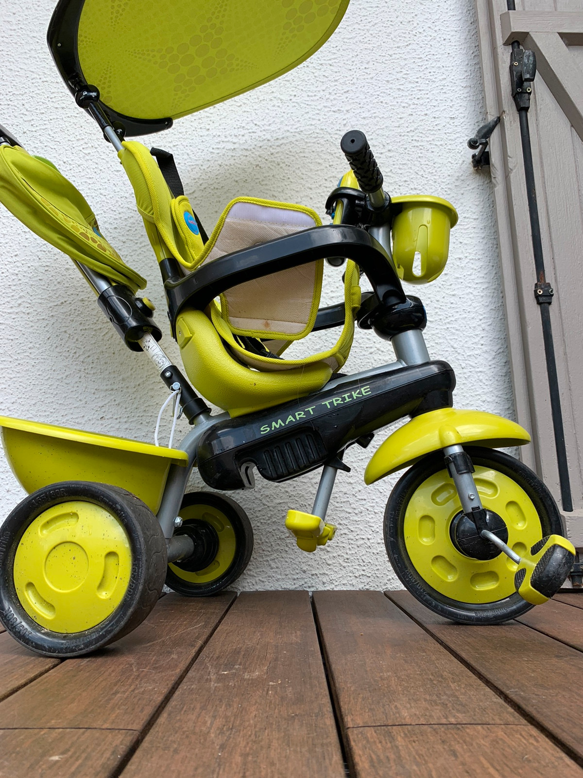 Tricycle Enfant Evolutif Baby Balade Smoby Vert - Tricycles