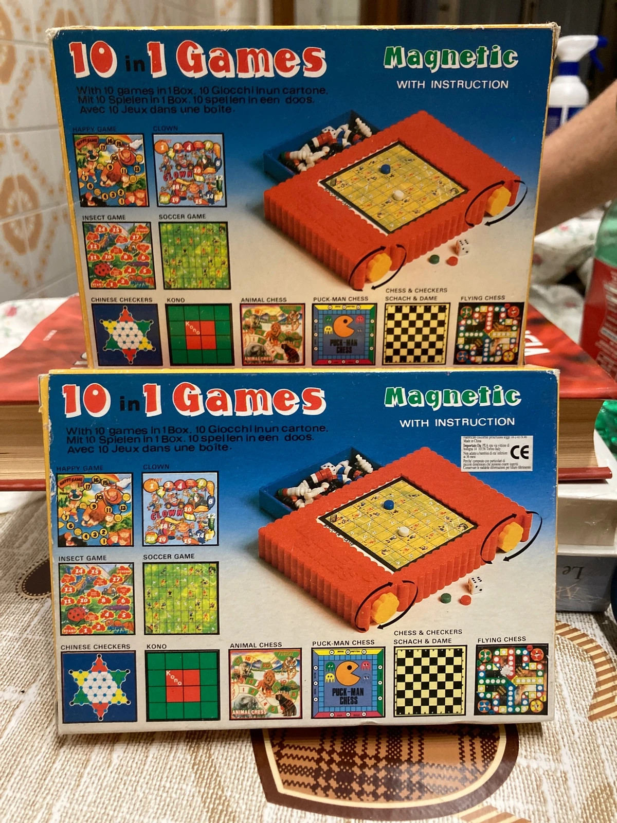 10 in 1 Games Magnetic Travel Games Anni 90 Vintage | Vinted