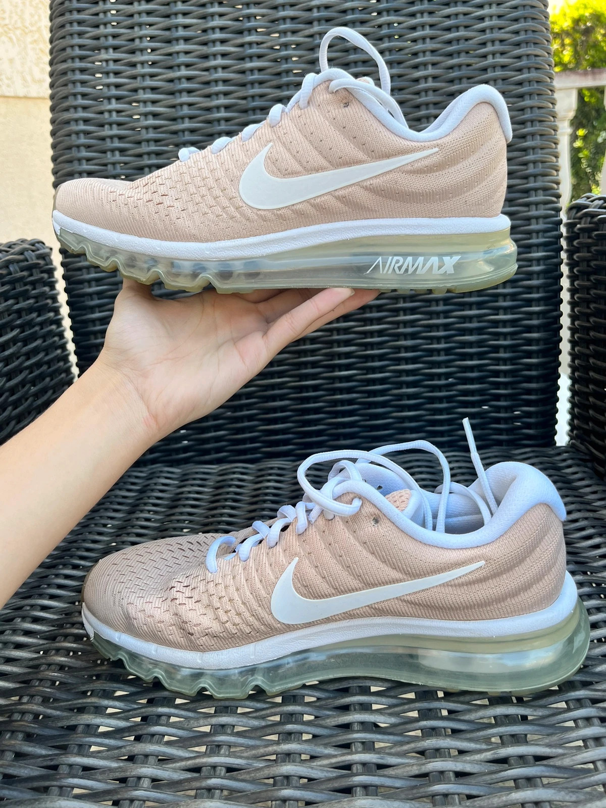 Nike air max 2017 brown beige sales