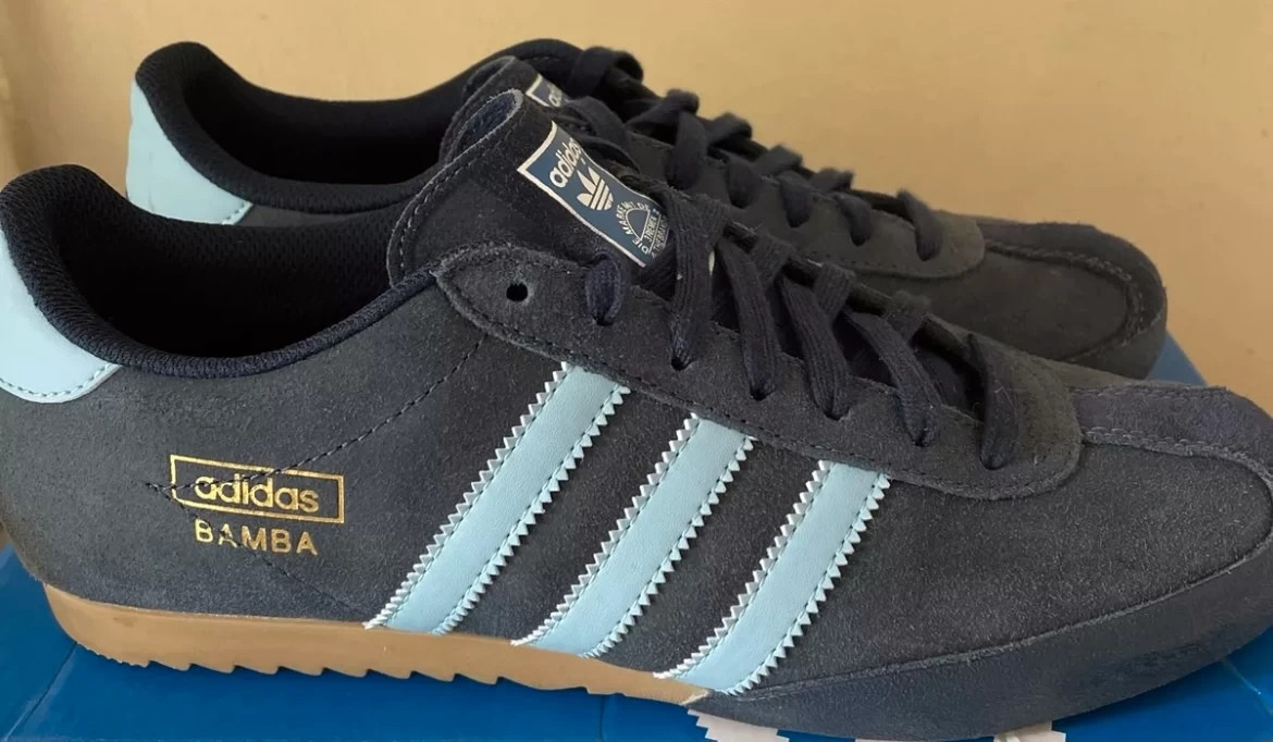 Adidas bamba cheap navy