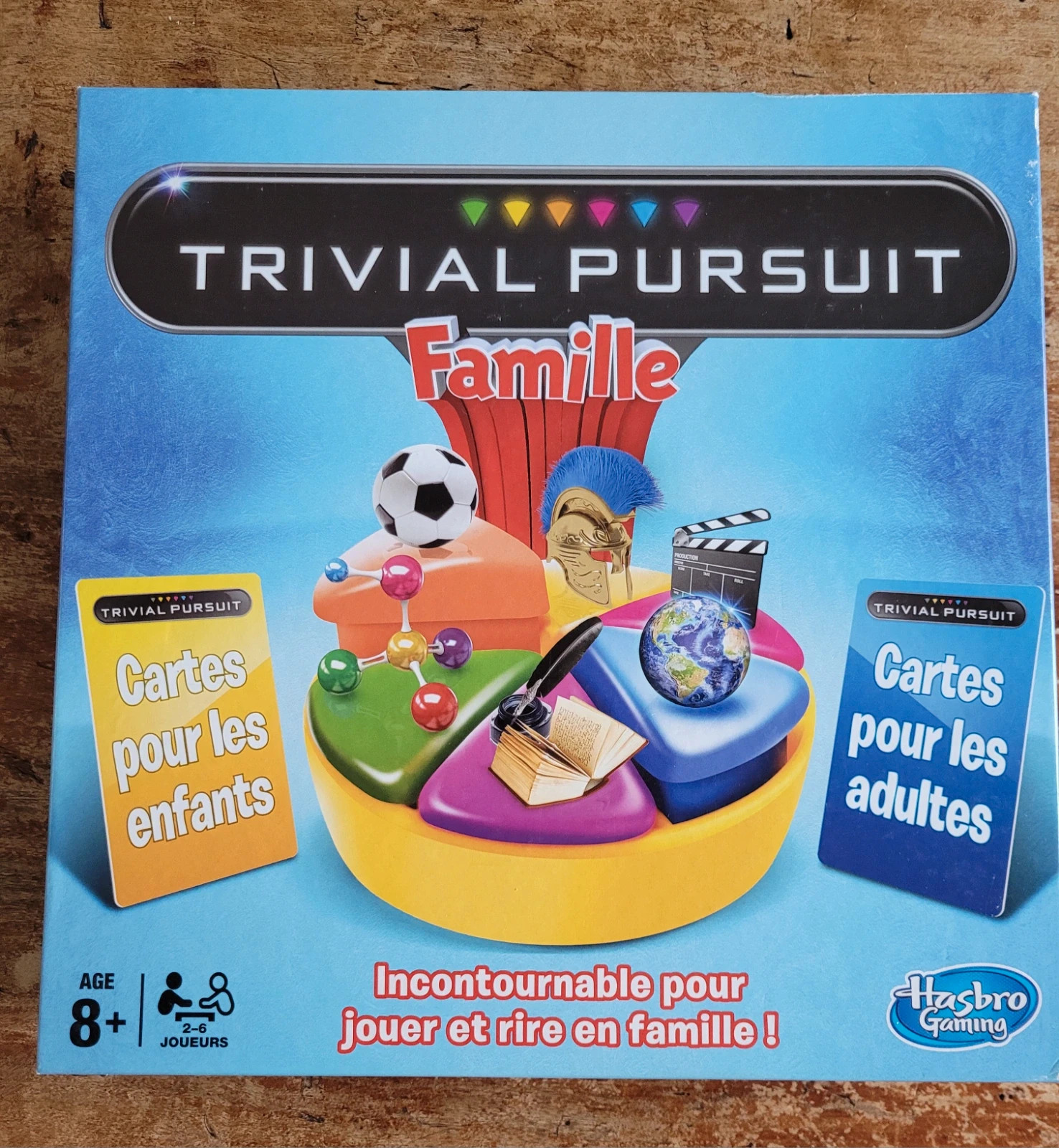 Acheter Trivial Pursuit : Famille - Hasbro - Jeux de société - Le Passe  Temps