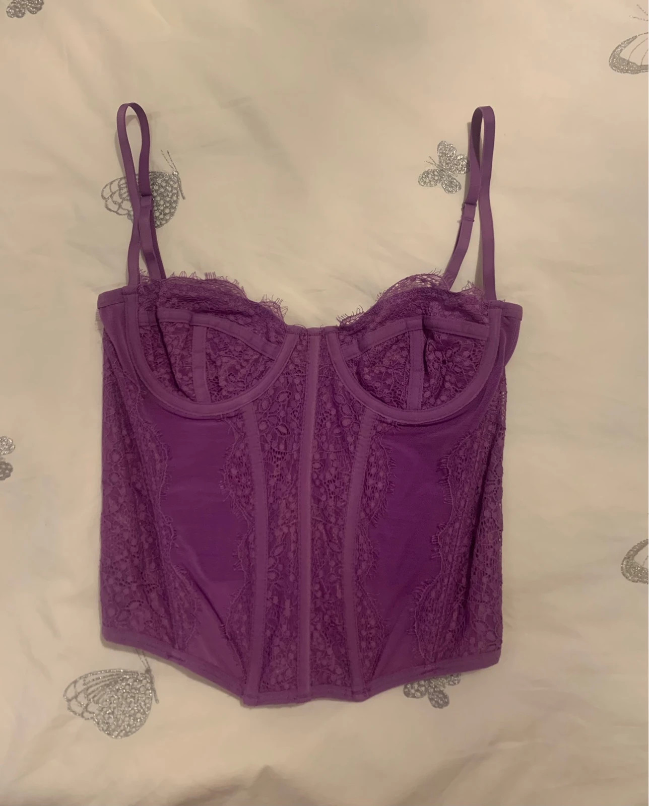 Out From Under NWT Modern Love Corset Purple - $45 (23% Off Retail) New  With Tags - From Marykate