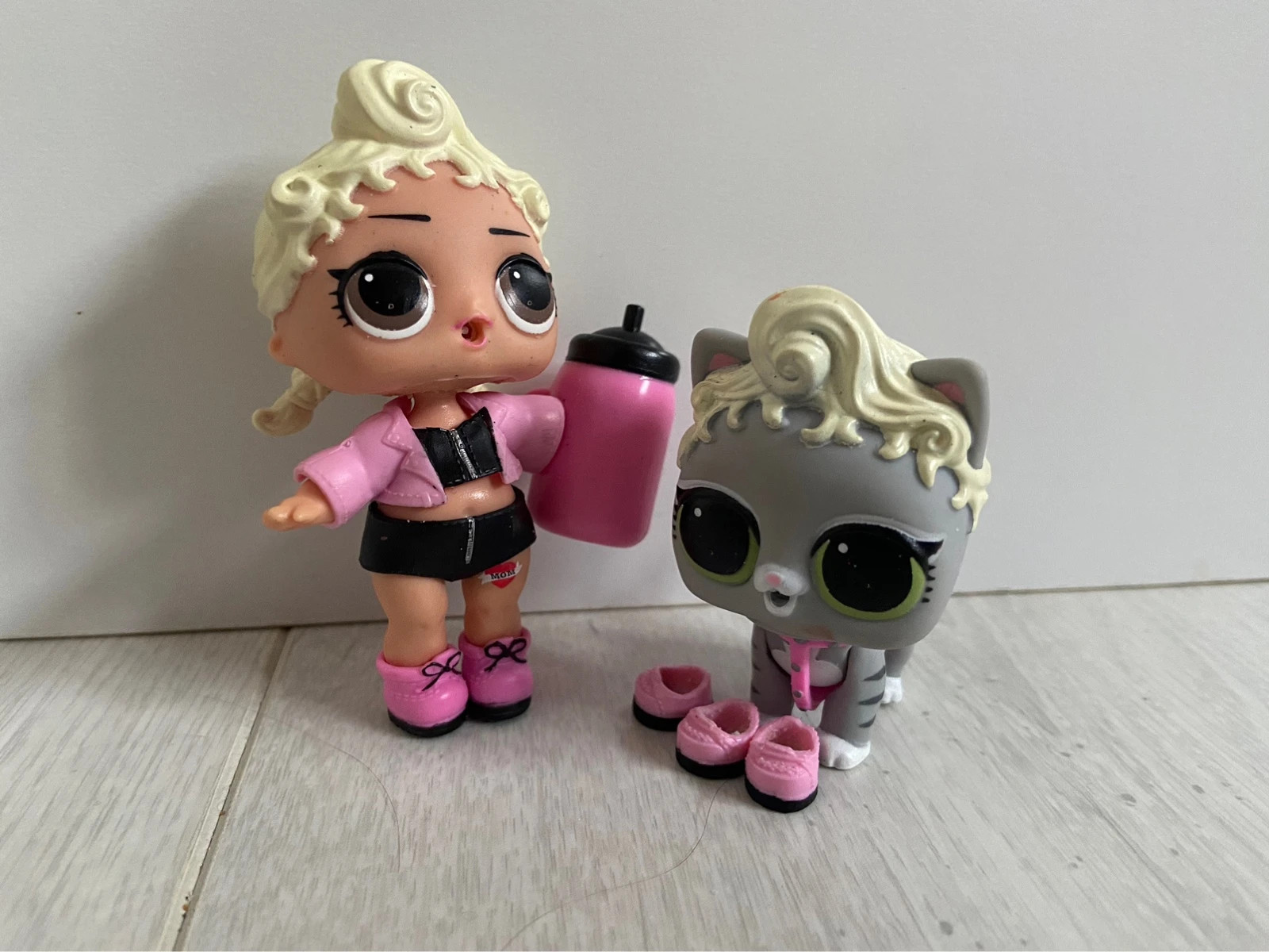 L.O.L Suprise Pink Baby and Purr Baby