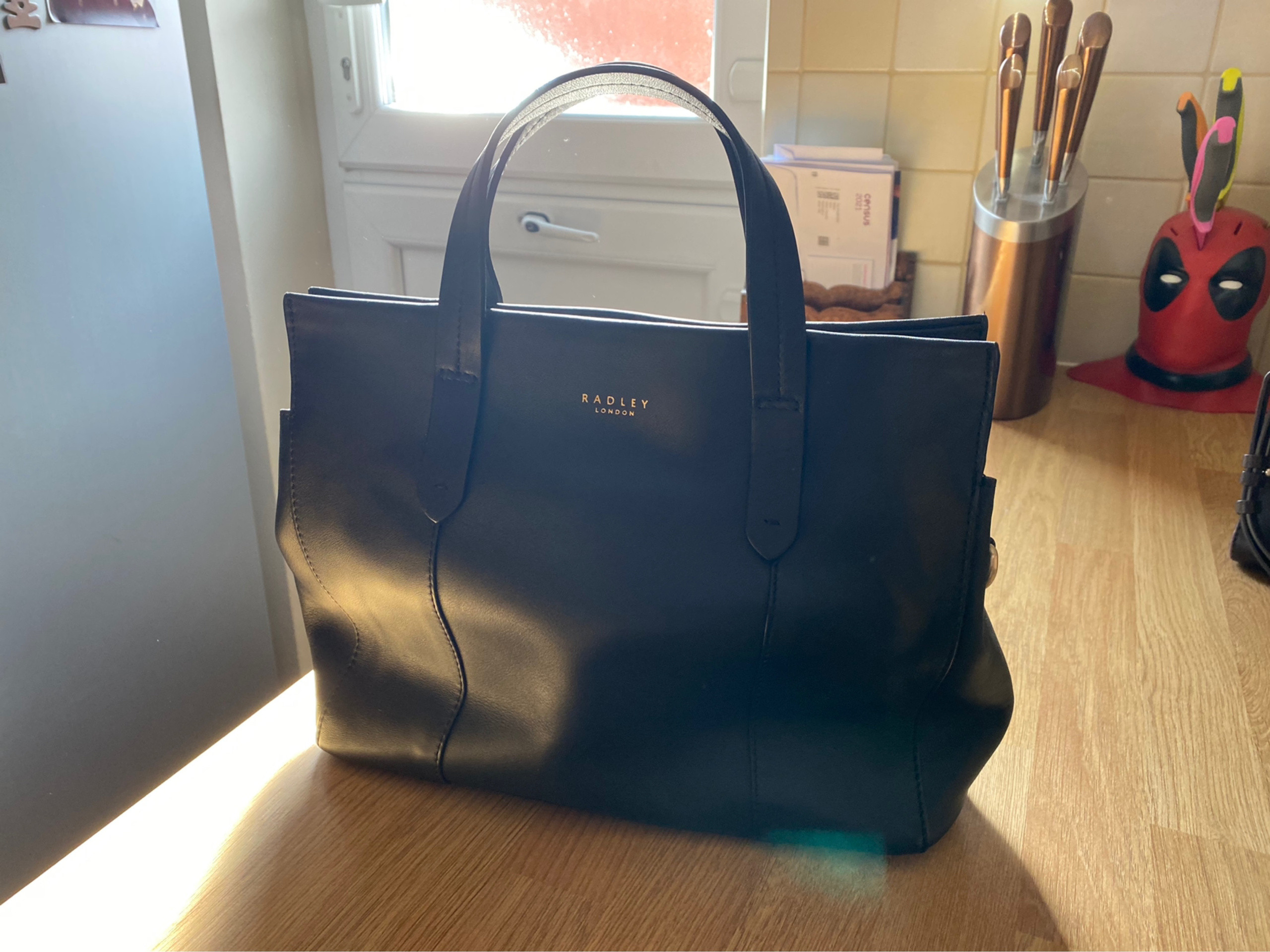 3 radley bags two brown and one beige
