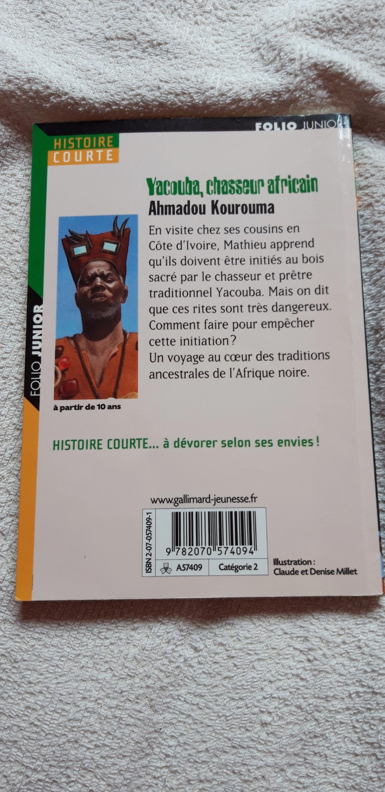 Livre Yacouba chasseur africain Vinted