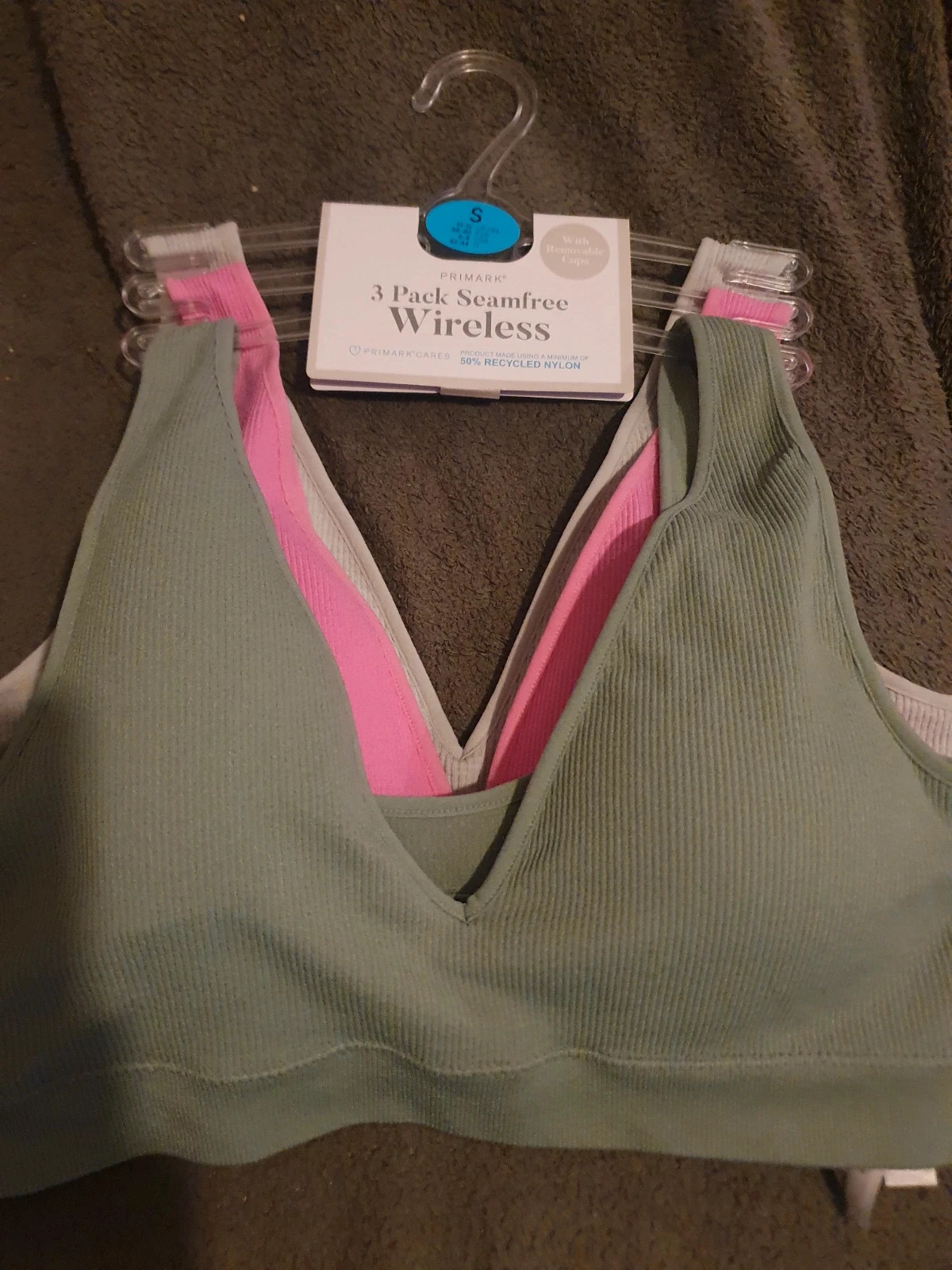 Sports Bra 3pk from Primark on 21 Buttons