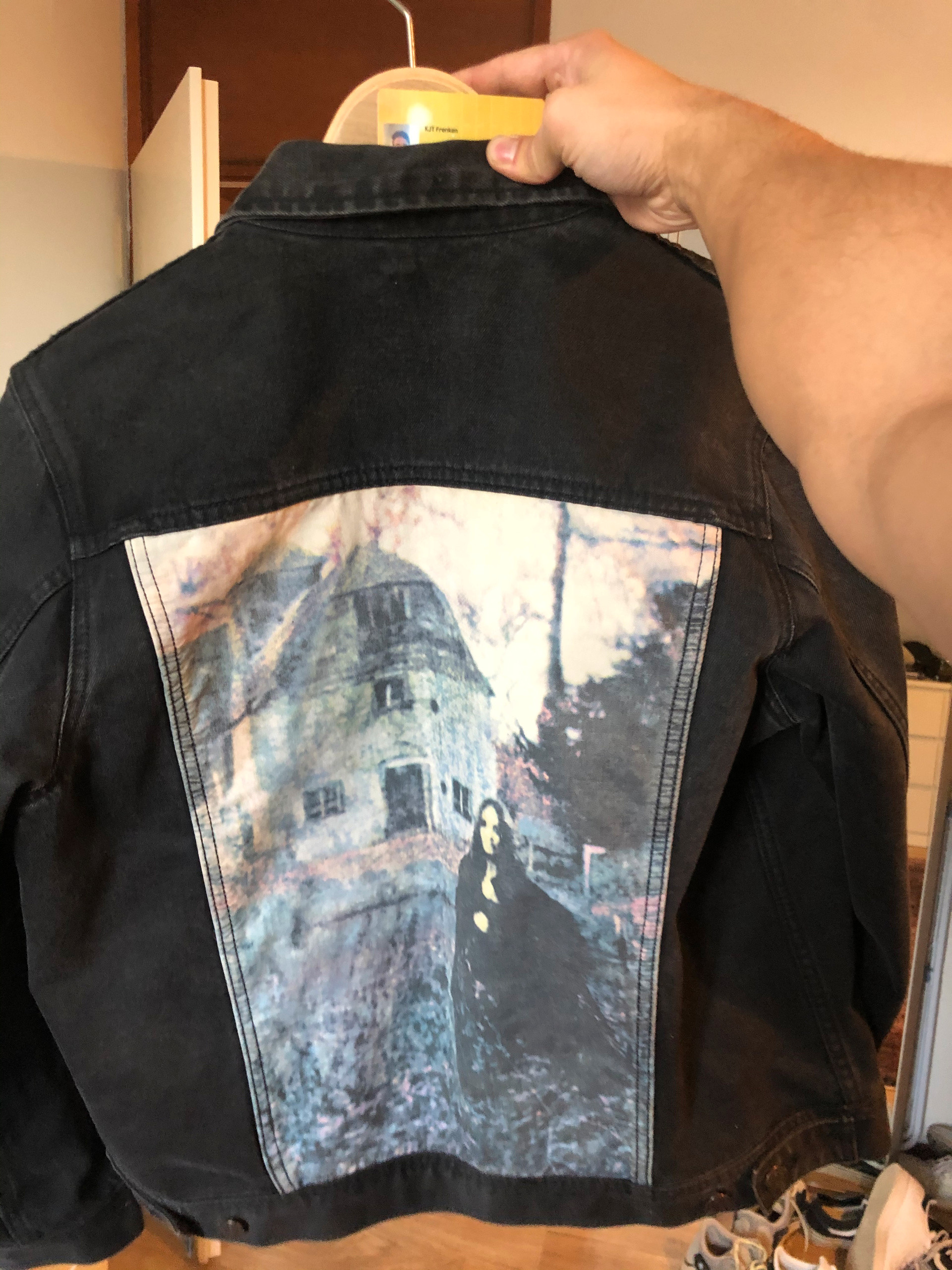 Supreme Black Sabbath - denim jacket Black