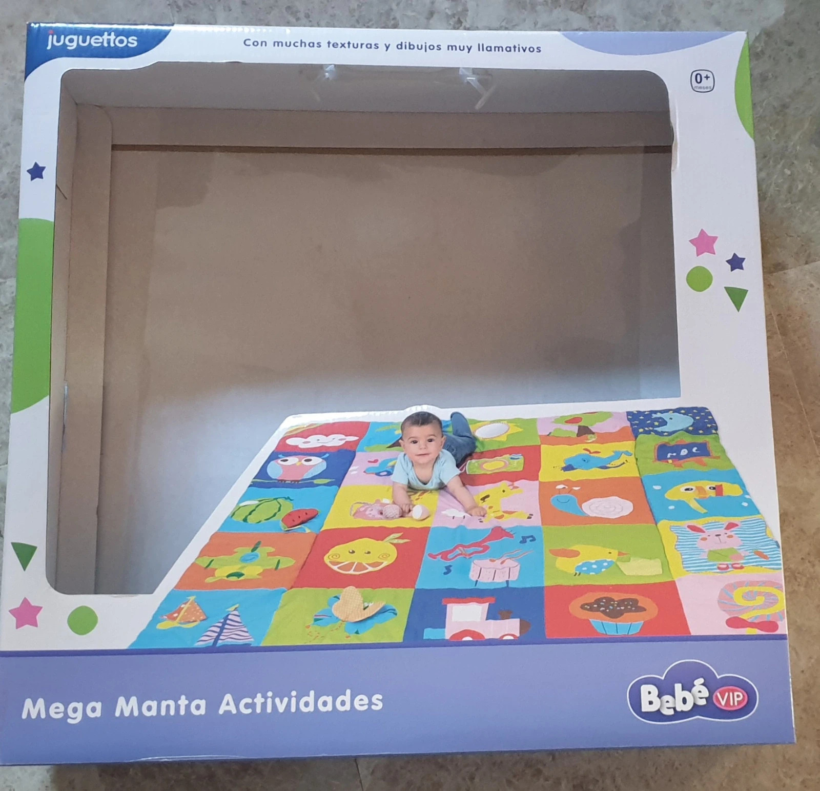 Mega manta actividades juguettos