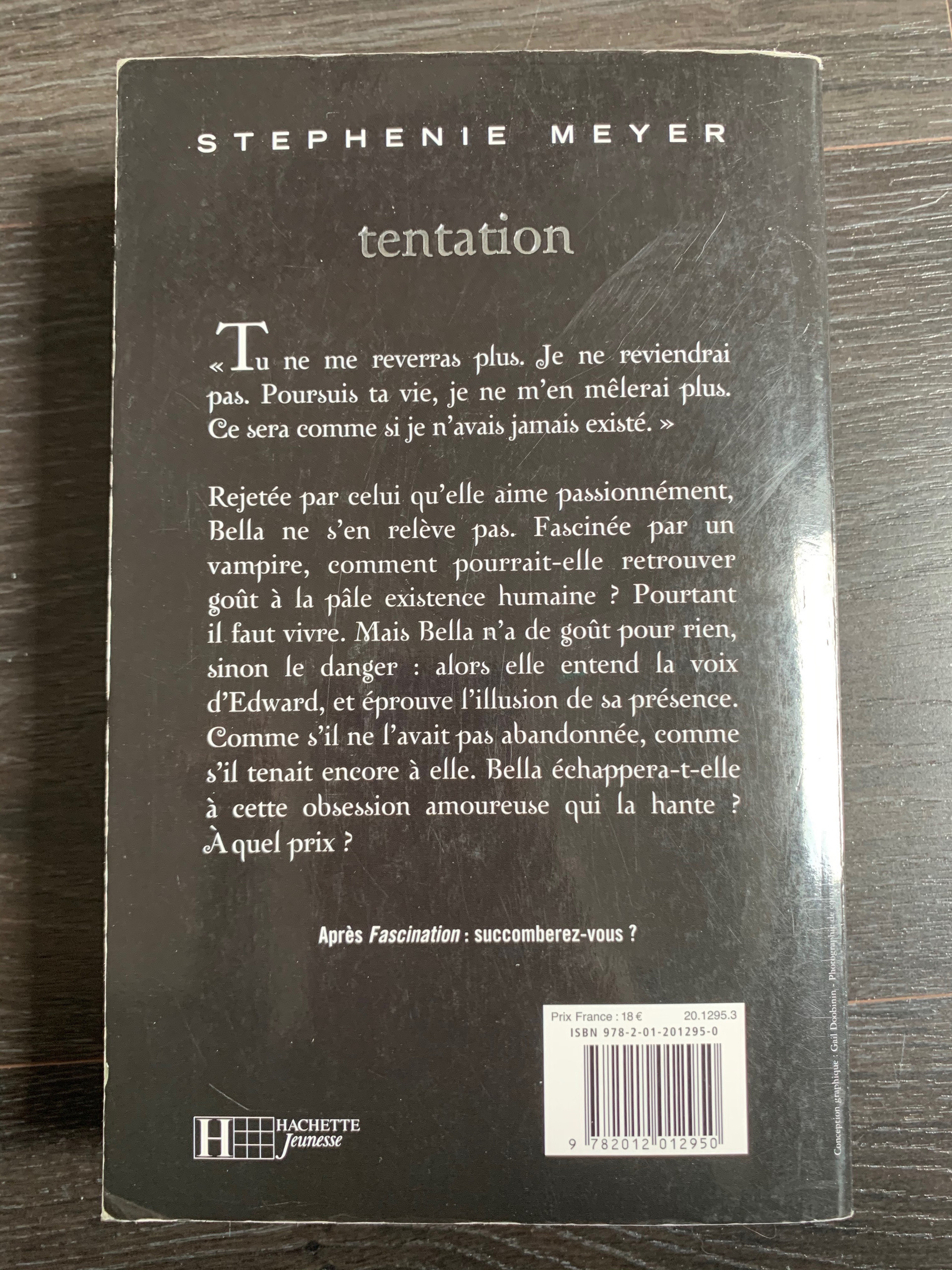 Tentation (Twilight, Tome 2), Stephenie Meyer