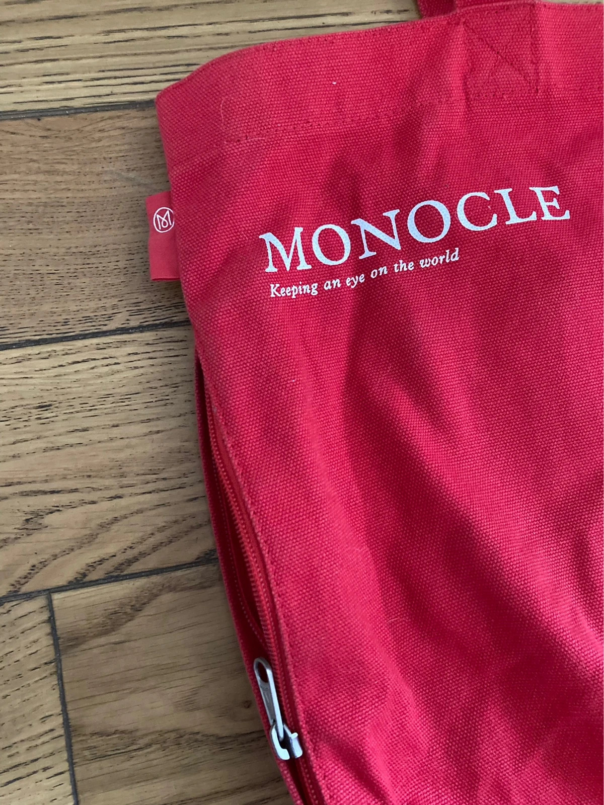 Monocle magazine tote bag