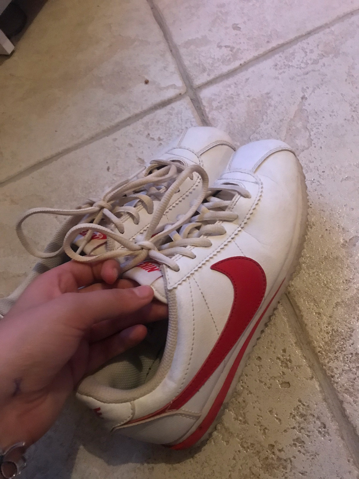Cortez rouge et blanche Vinted