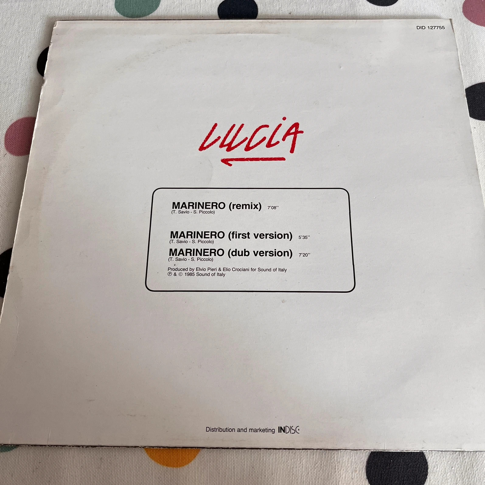 Lucia - Marinero - 12” maxi | Vinted