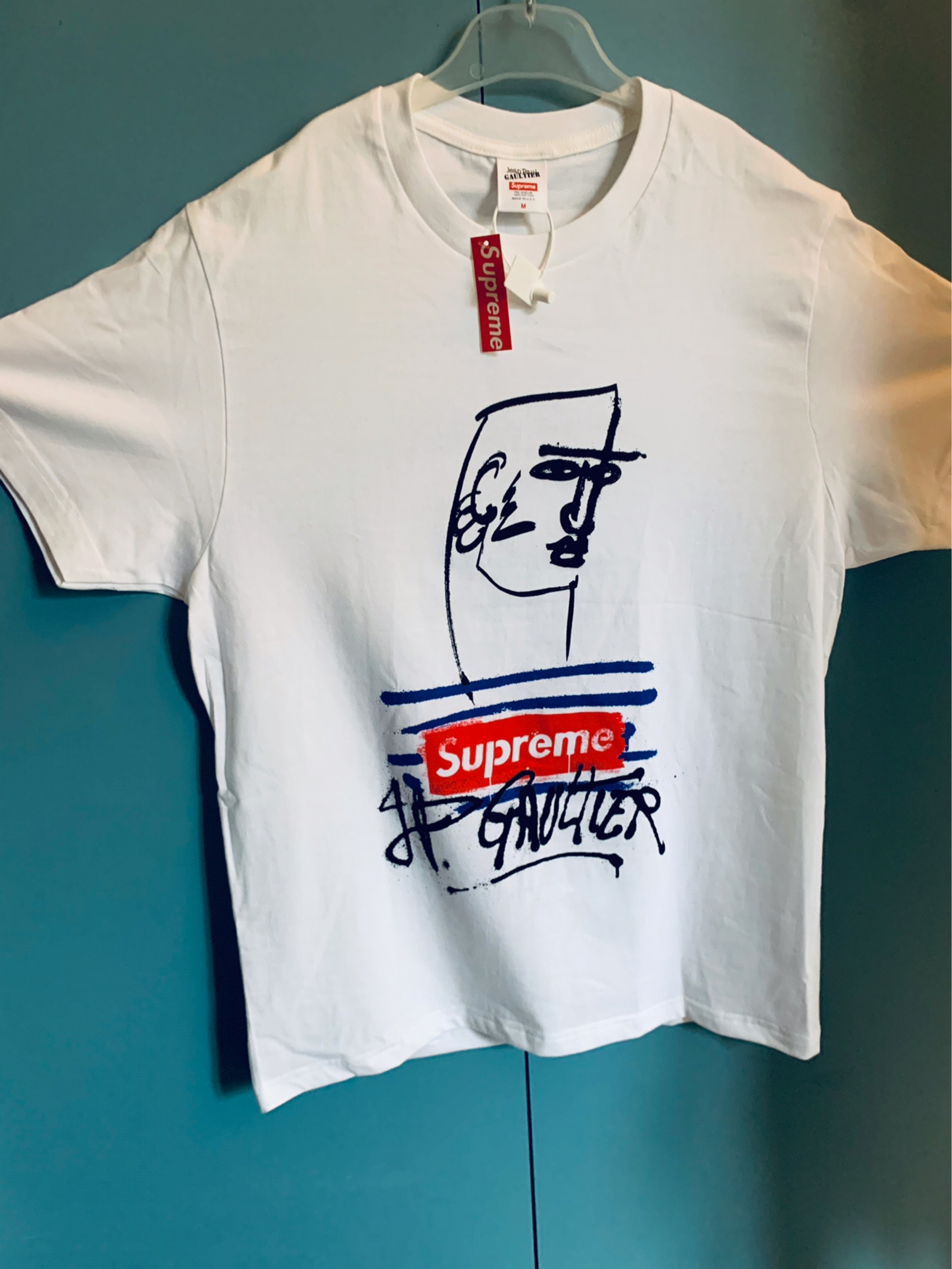 T shirt supreme jean paul gaultier shop