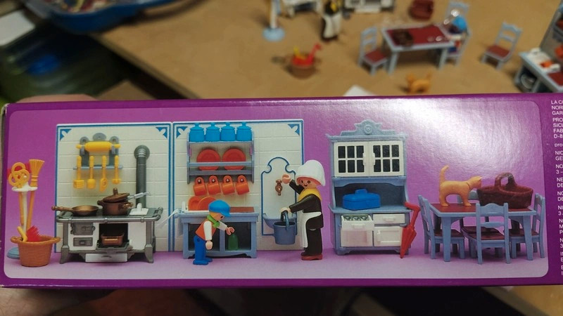 Cuisine - Playmobil époque Victorienne 5322
