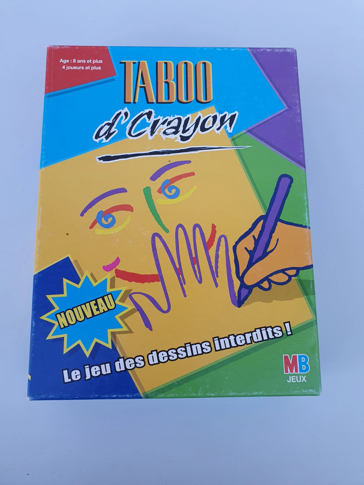 Jeu de société Taboo d'crayon - Le jeu des dessins interdits - MB