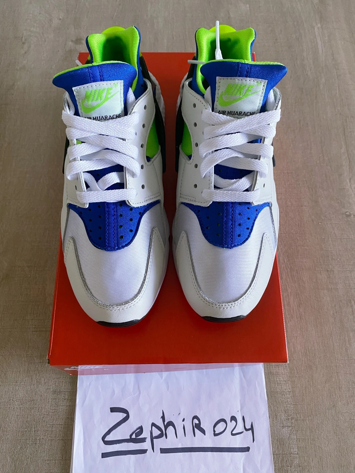 Nike air huarache scream green sales