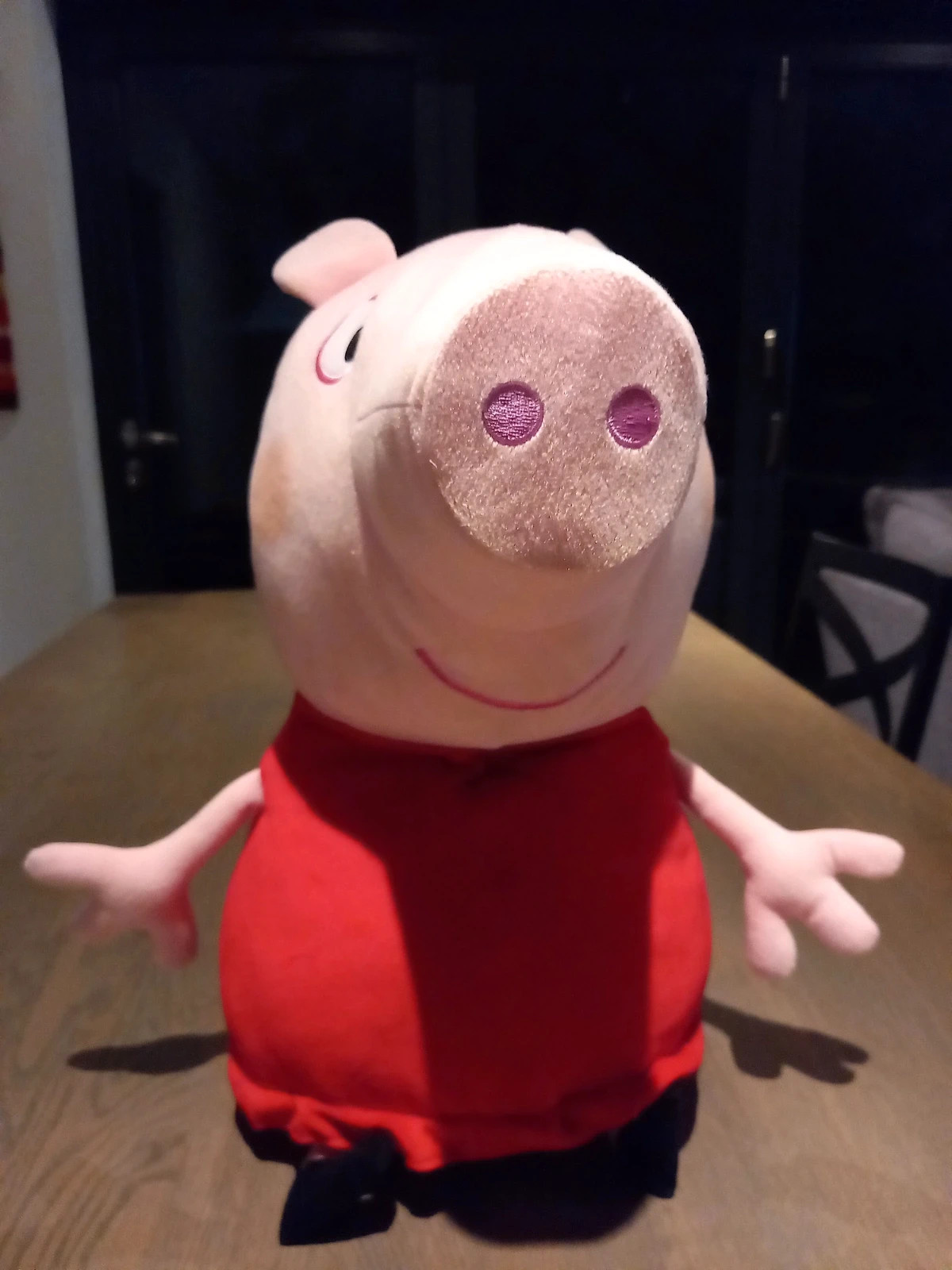 Peppa pig 20in talking plush red dress outlet