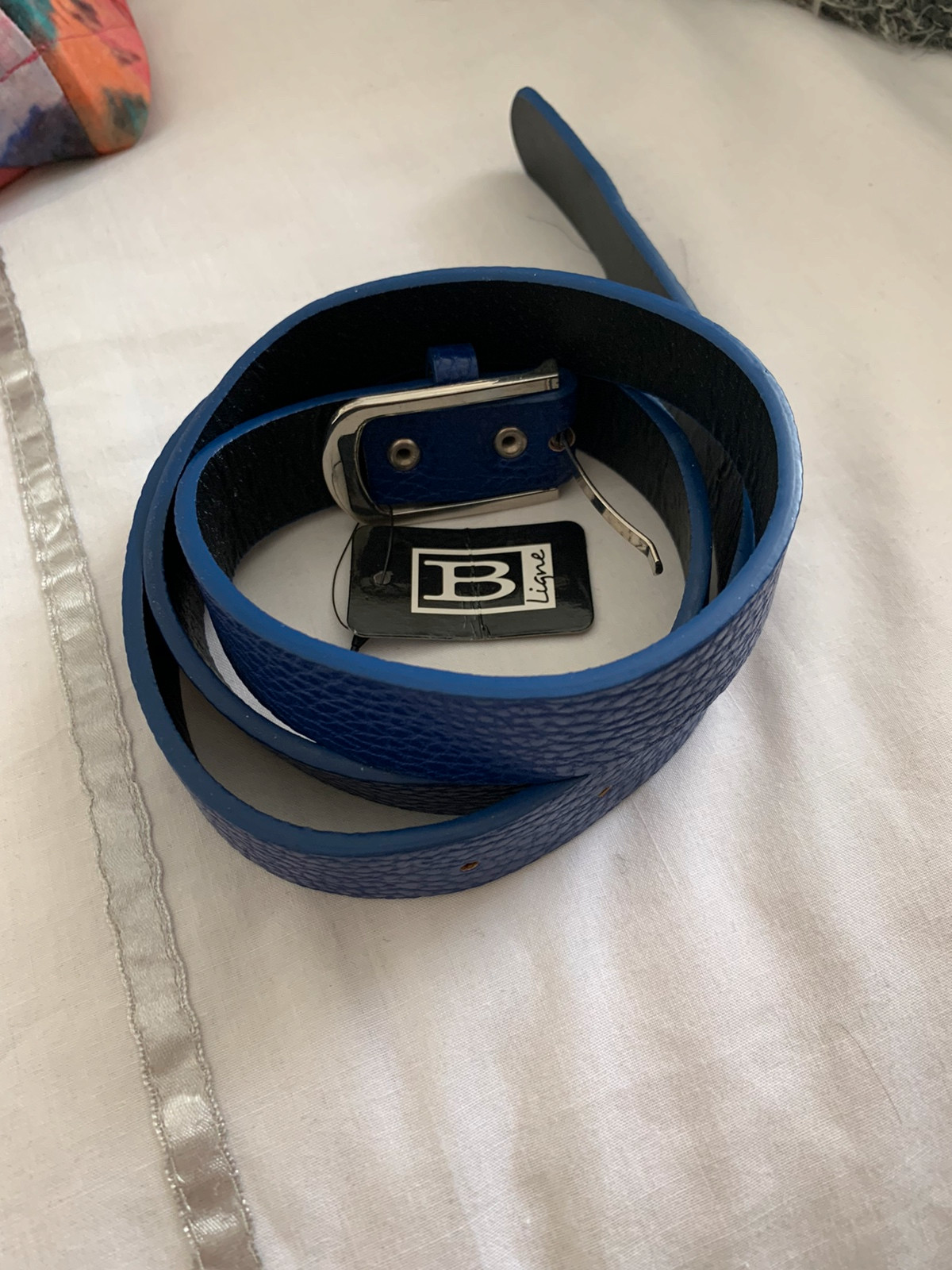 Ceinture bleu electrique discount femme